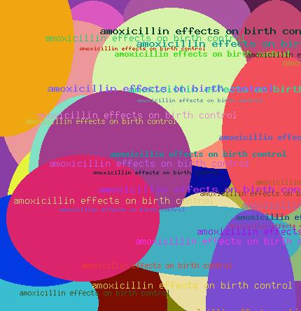 AMOXICILLIN EFFECTS ON BIRTH CONTROL